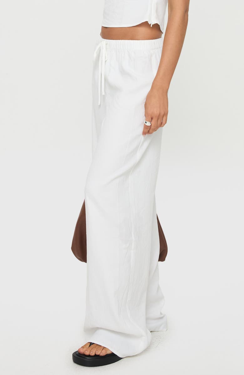 Princess Polly Paigey Camisole & Wide Leg Pants Set, Alternate, color, White