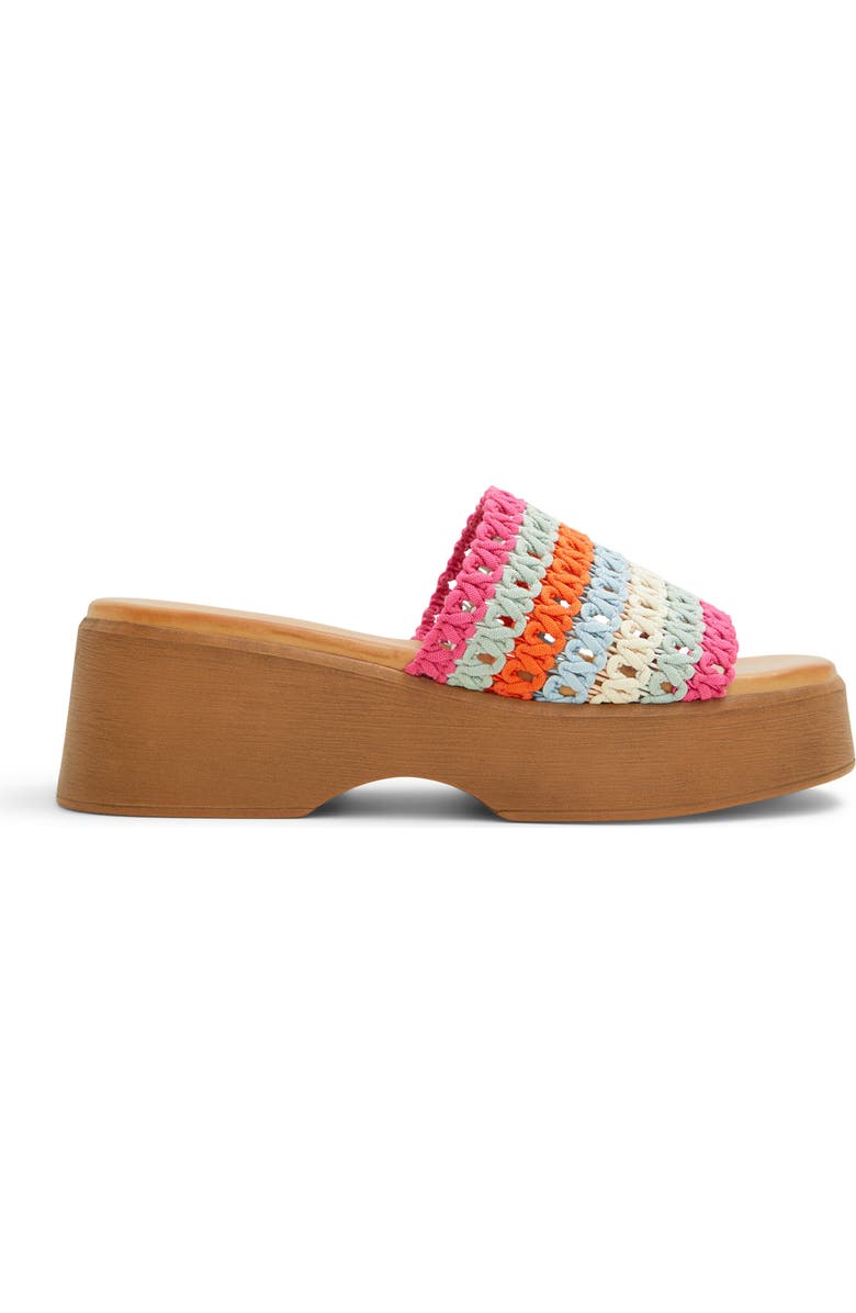 ALDO Yassu Platform Slide Sandal, Alternate, color,