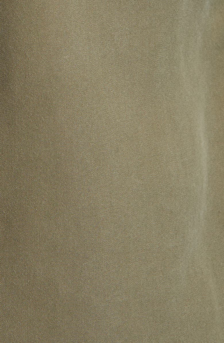 Officine Générale Garment Dyed Lyocell Button-Up Shirt, Alternate, color,