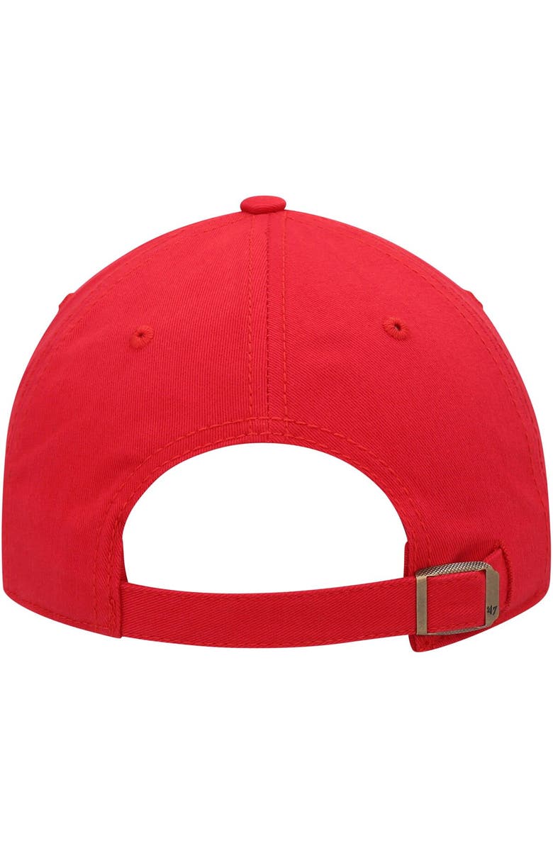 '47 Women's '47 Scarlet Nebraska Huskers Miata Clean Up Logo Adjustable Hat, Alternate, color, Scarlet