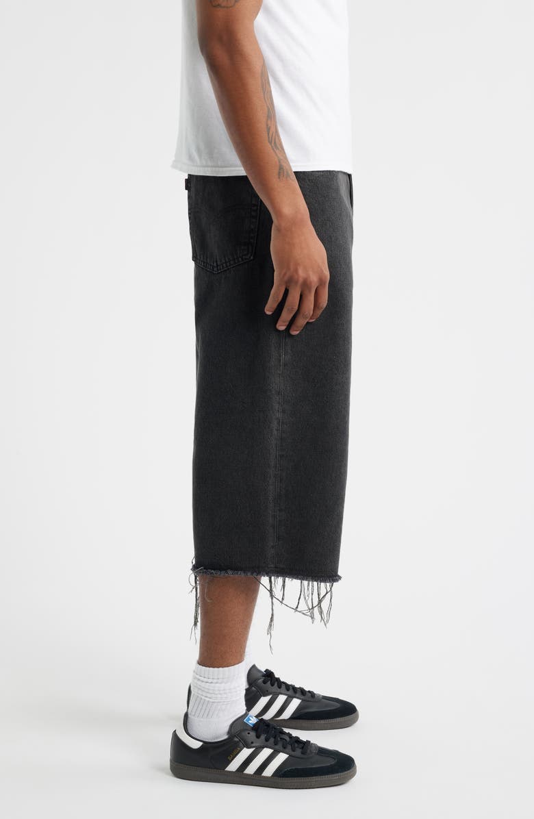 Levi's<sup>®</sup> 478<sup>™</sup> Raw Hem Baggy Capri Jeans, Alternate, color, 