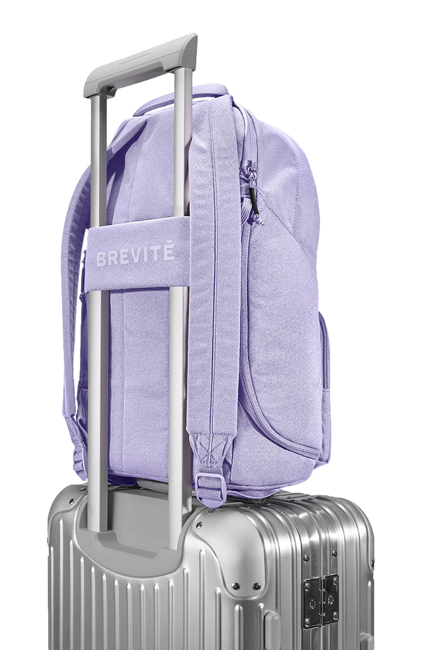 The Brevite Backpack, Alternate, color, Lavender Dream