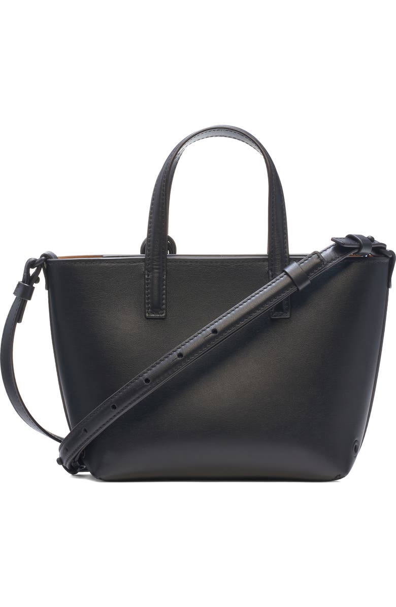 Moncler Very Micro Tote Bag, Alternate, color, Black