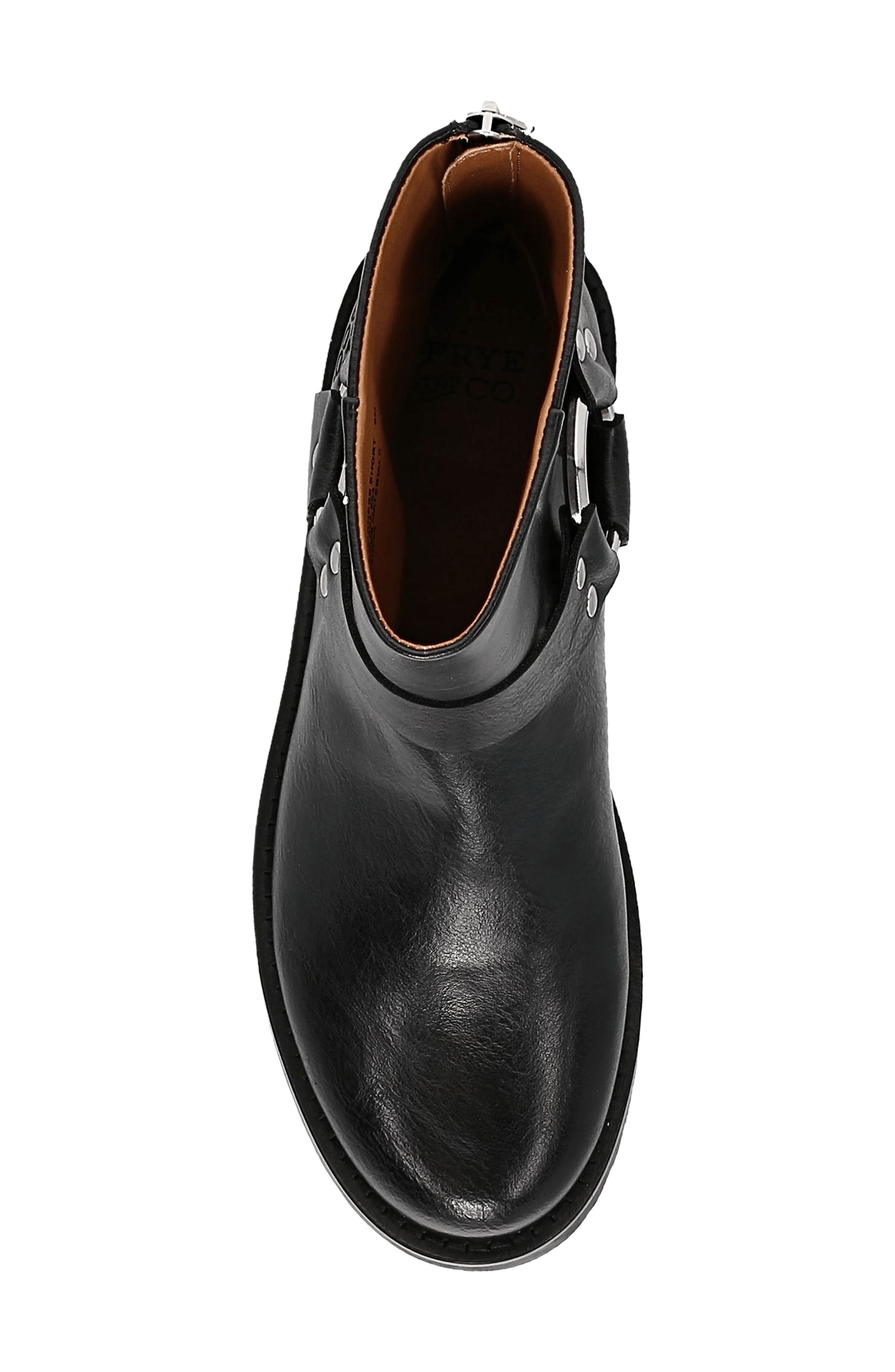 Chesnee Harness Bootie, Alternate, color, BLACK