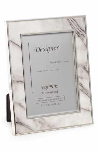 Bey-Berk Marble Picture Frame