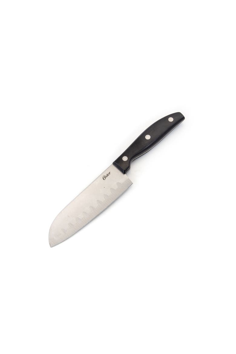 Granger 2 Piece Stainless Steel Santoku Knife Set with Black Handles, Alternate, color, Black