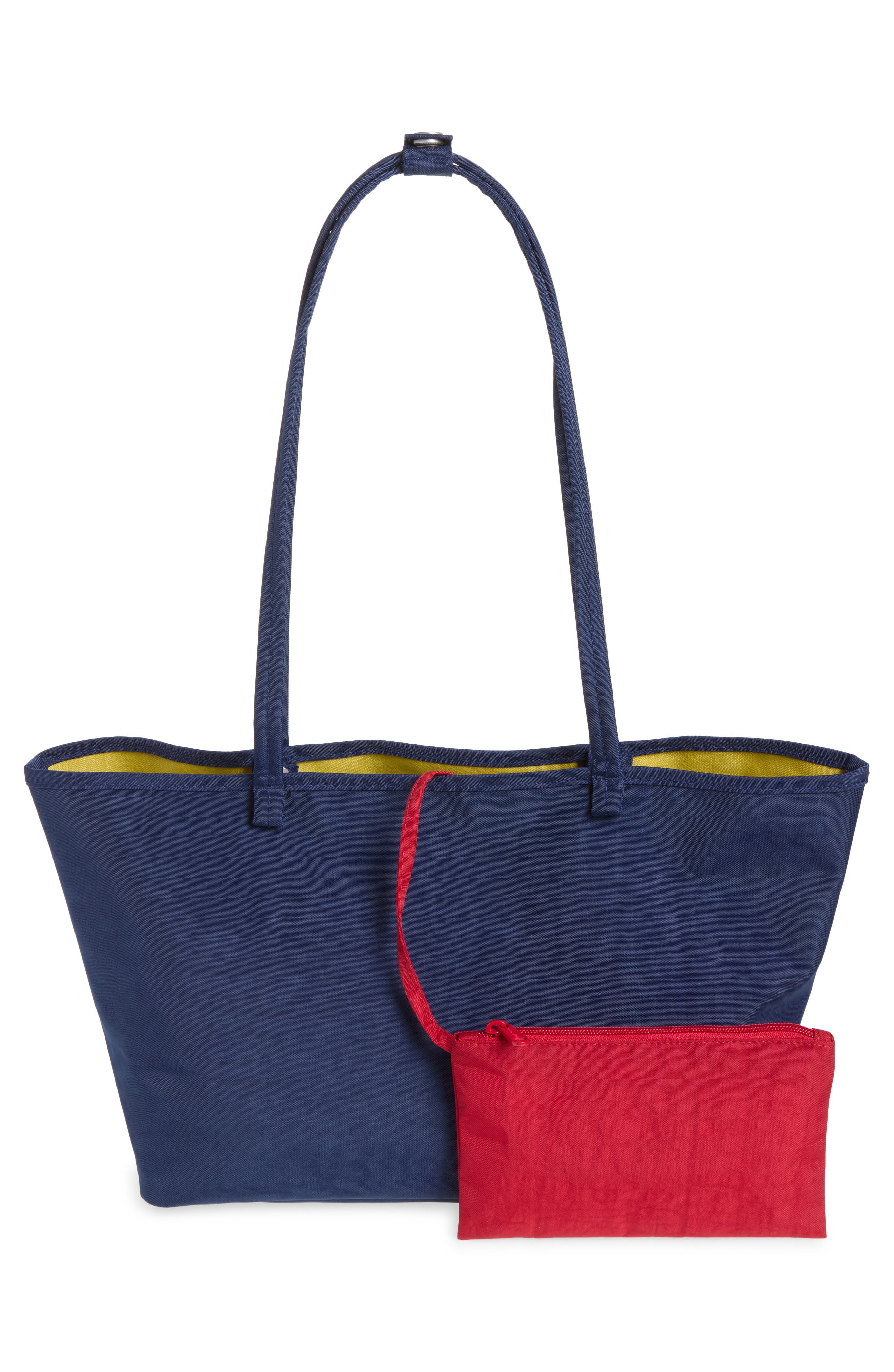 Medium Nylon Reversible Tote, Alternate, color, NAVY MIX