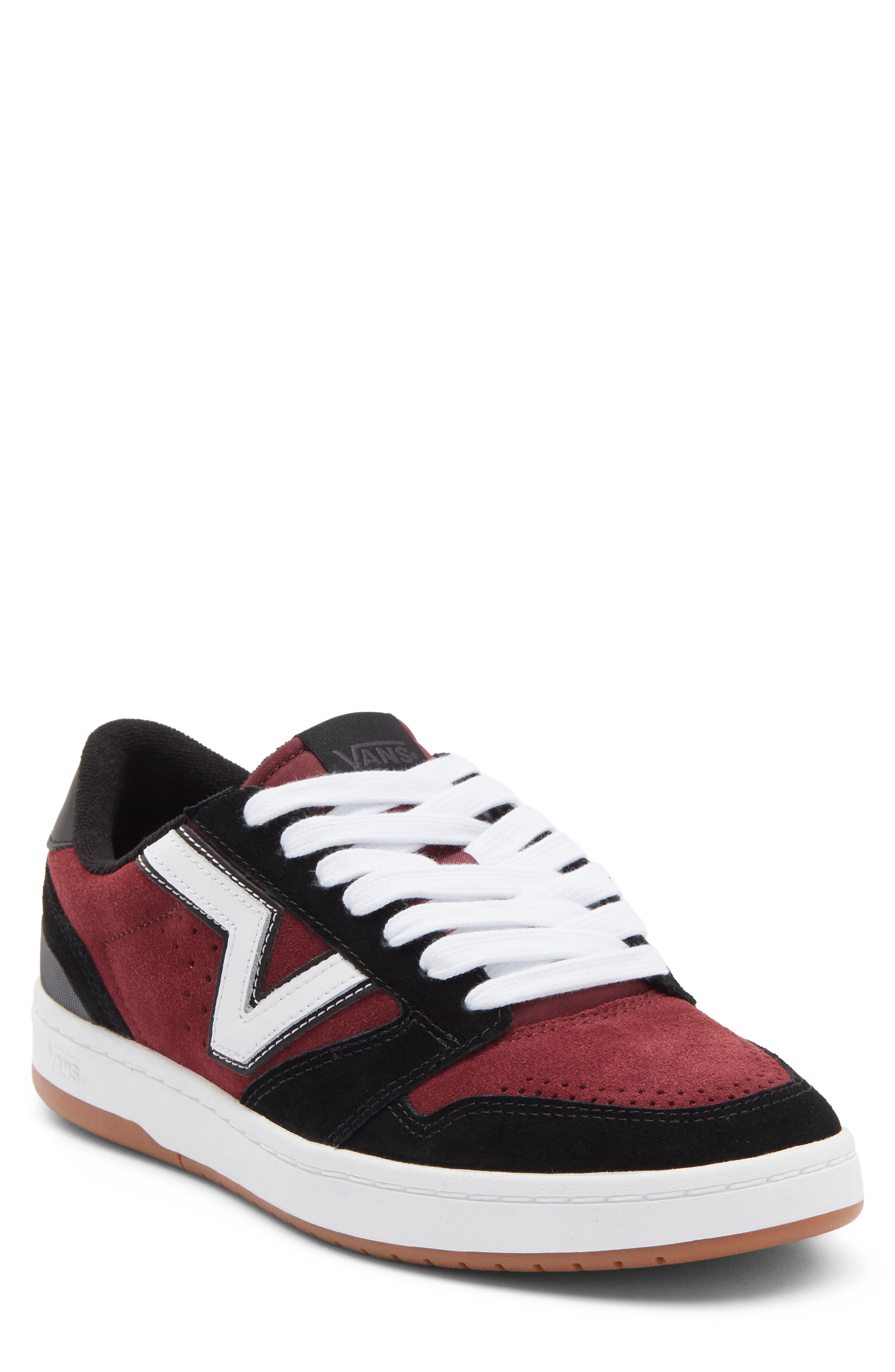 Lowland 2.0 Sneaker, Main, color, BLACK/PORT