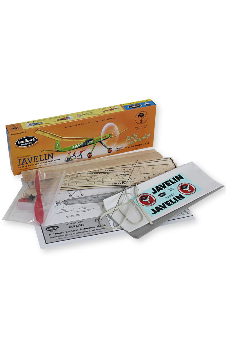 Javelin Build-By-Number Flying Model Kit 603, Alternate, color, Multicolored