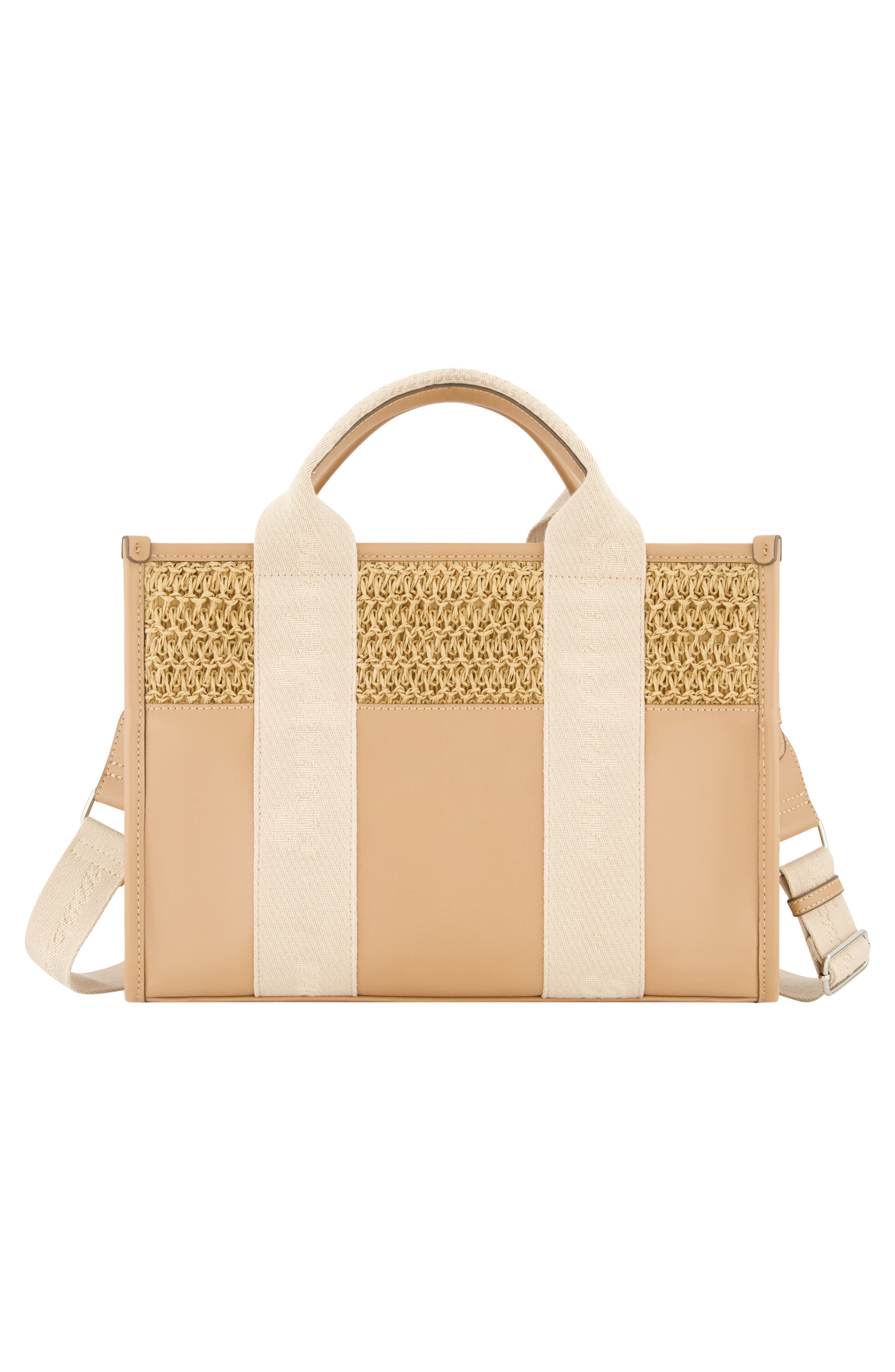 Tommy Bahama Raffia Web Strap Modern Tote Bag, Alternate, color, Tan