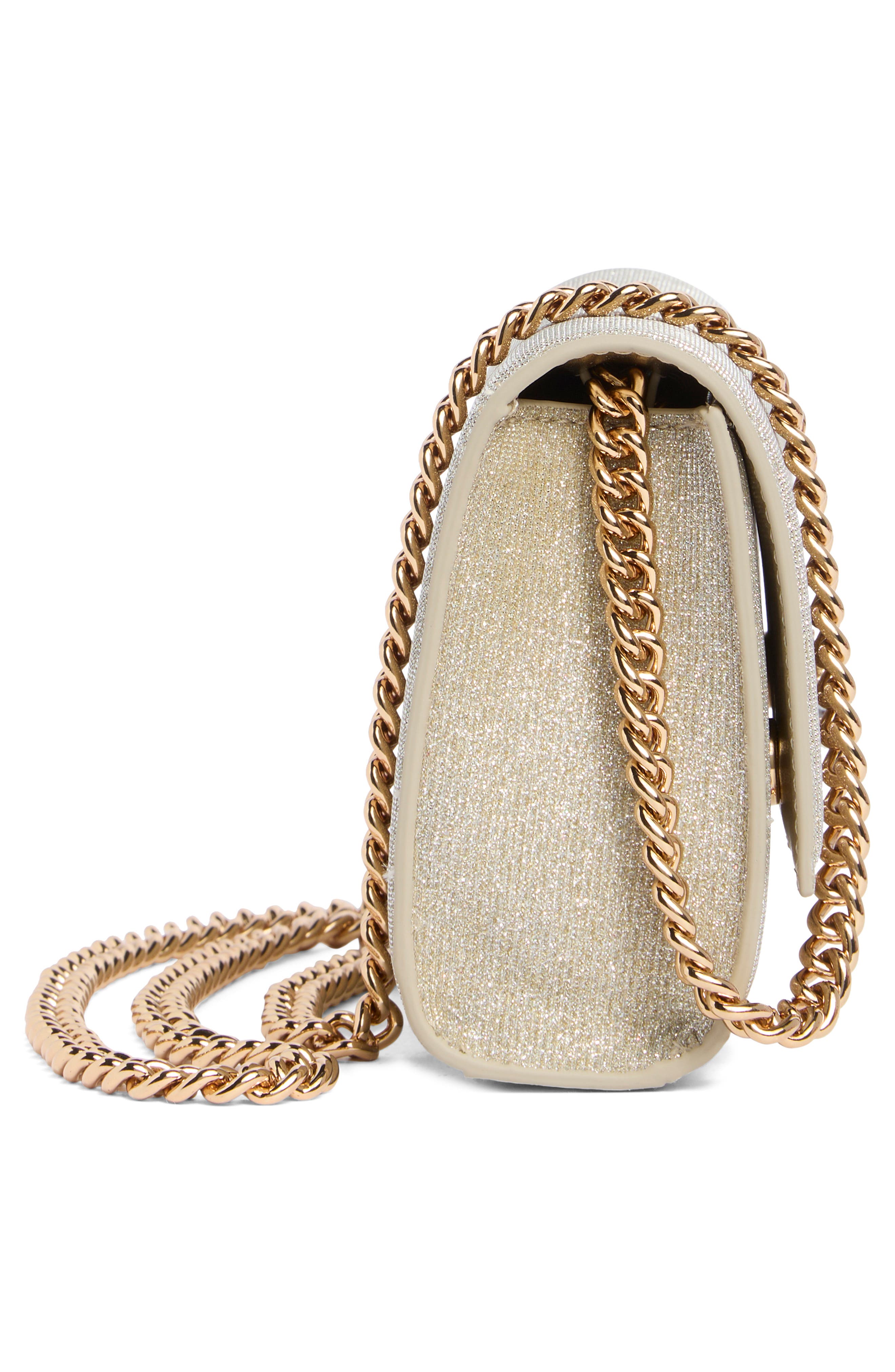 Kurt Geiger London Shimmer Clutch, Alternate, color, Silver