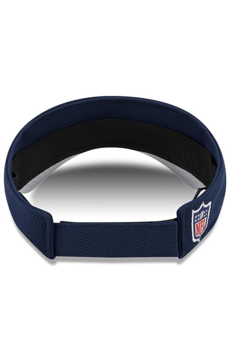 New Era Men's New Era Navy New England Patriots 2023 NFL Training Camp Adjustable Visor, Alternate, color, 