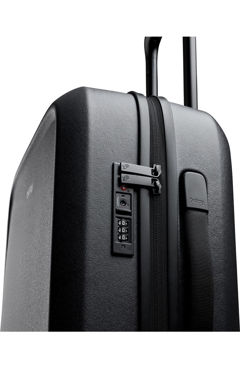 Bellroy Transit Hard Shell Spinner Carry-On Luggage, Alternate, color, Black