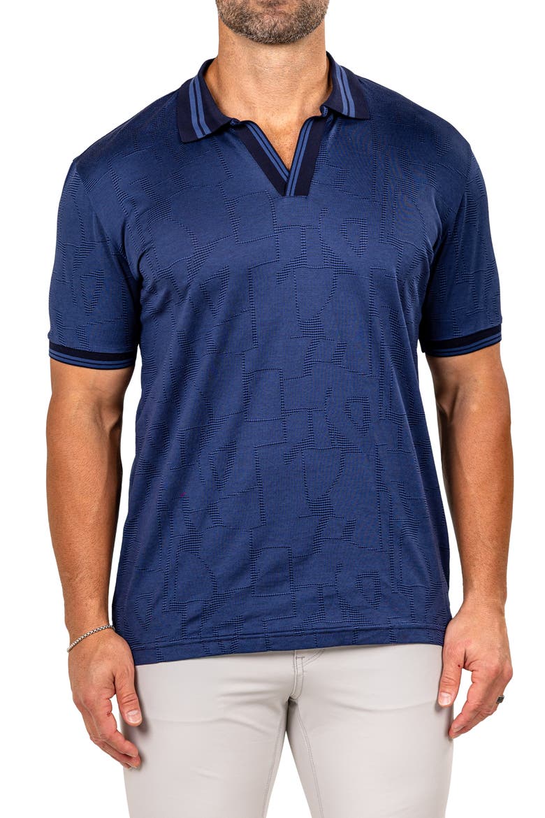 Marthy Blue Polo, Main, color, BLUE