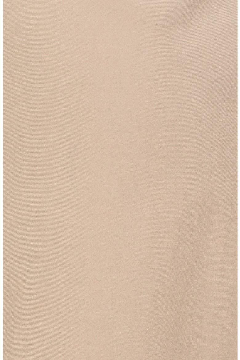 'Hemdall' Stretch Cotton Midi Skirt, Alternate, color, SAND KHAKI