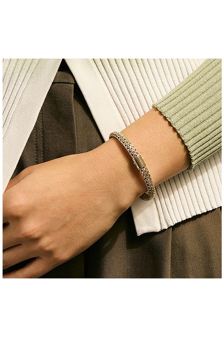 Icon Chain Bracelet, 6.5mm, Alternate, color, GOLD