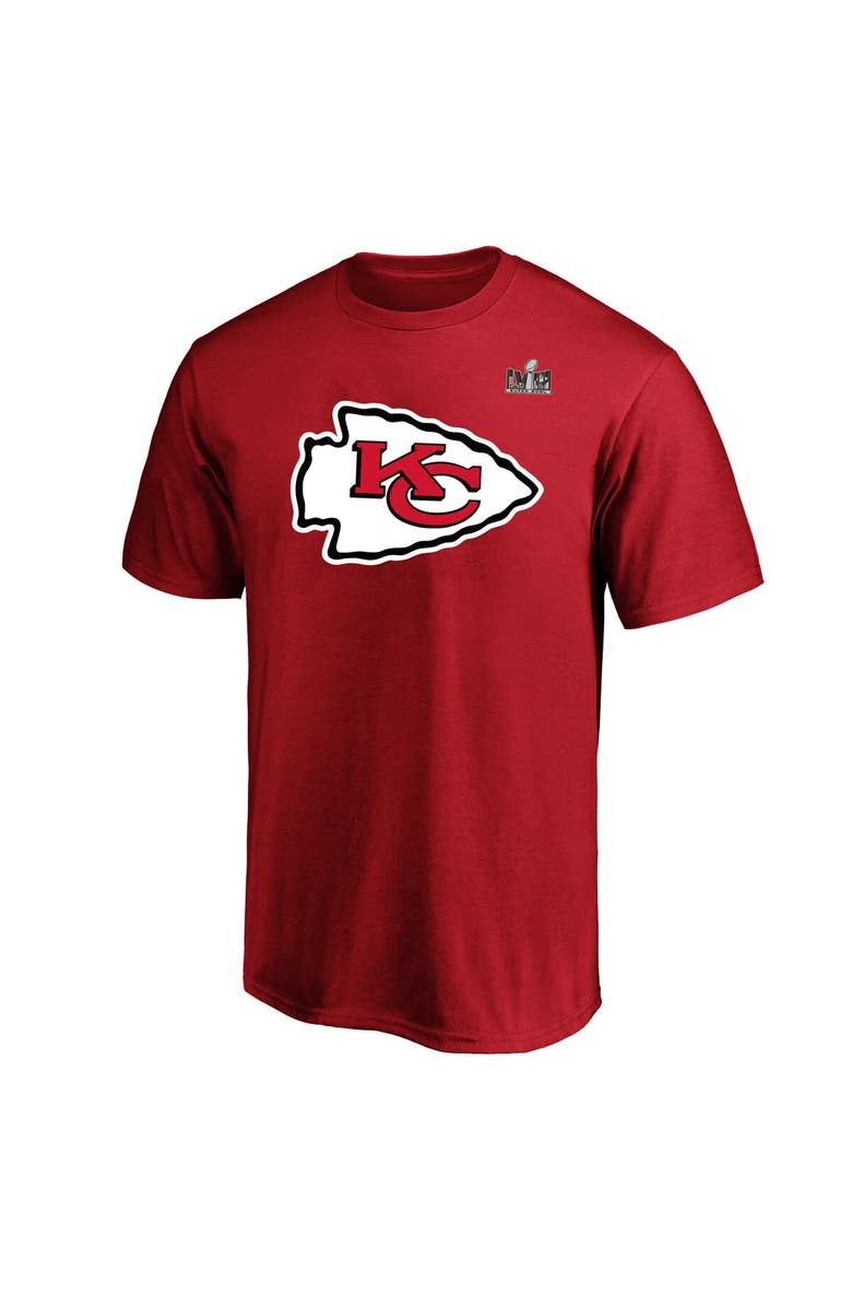 FANATICS Men's Fanatics Branded Travis Kelce Red Kansas City Chiefs Super Bowl LVIII Big & Tall Player Name & Number T-Shirt, Alternate, color, 
