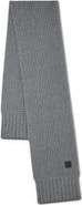 Mulberry Chunky Ribbed Scarf