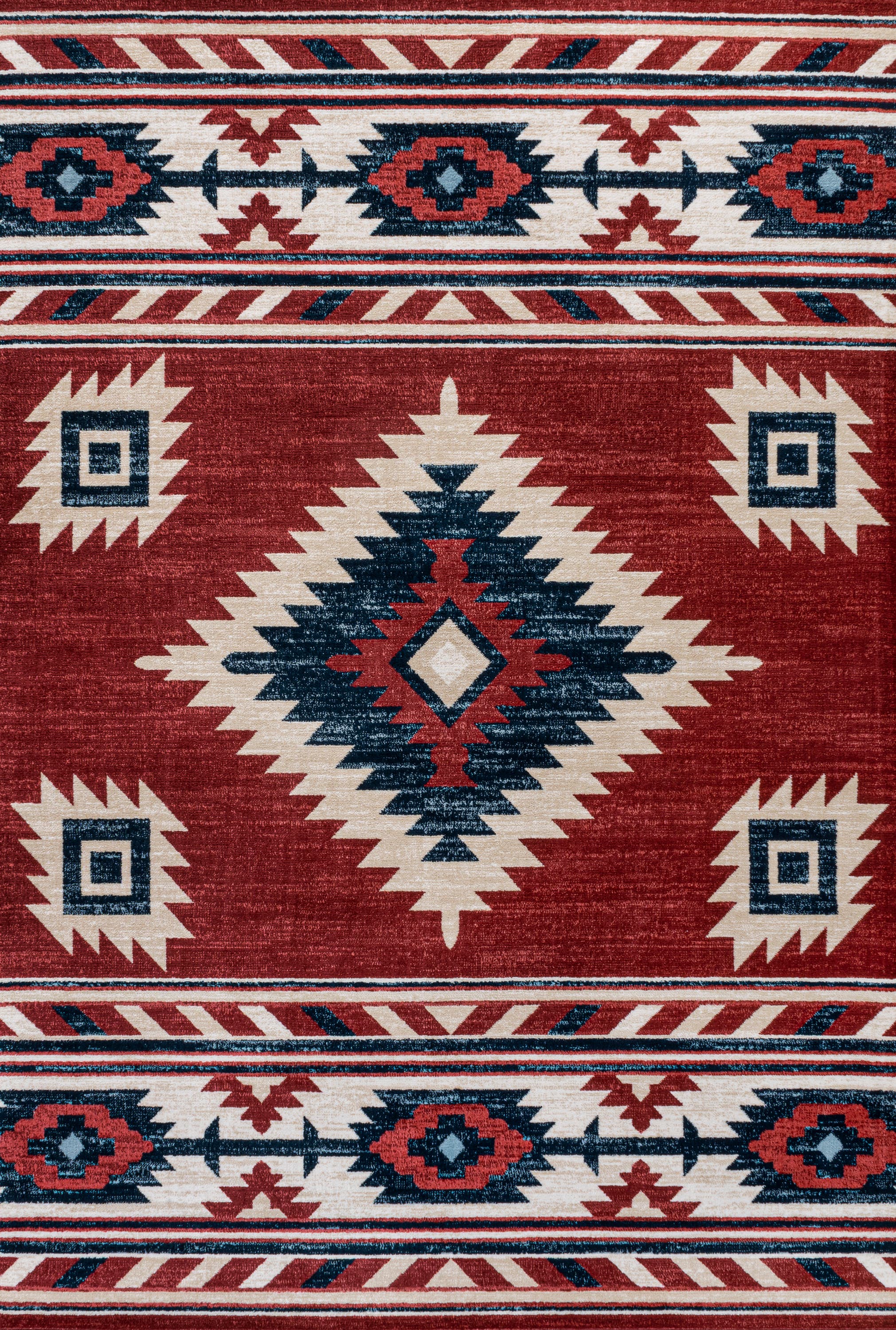 selected Red/Navy/Cream