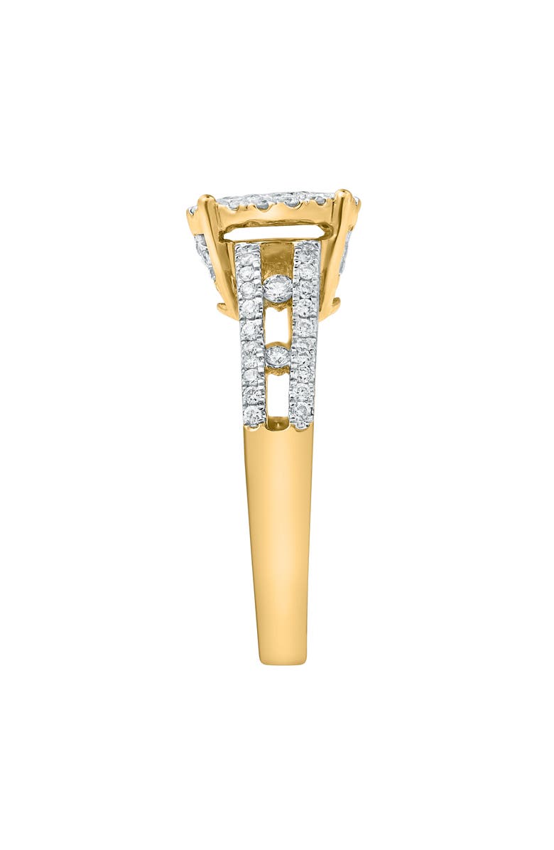 LuvMyJewelry Oralune 0.5 Ct 14K Gold Diamond Ring, Alternate, color, 14K Yellow Gold