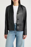Bernardo Leather Blazer