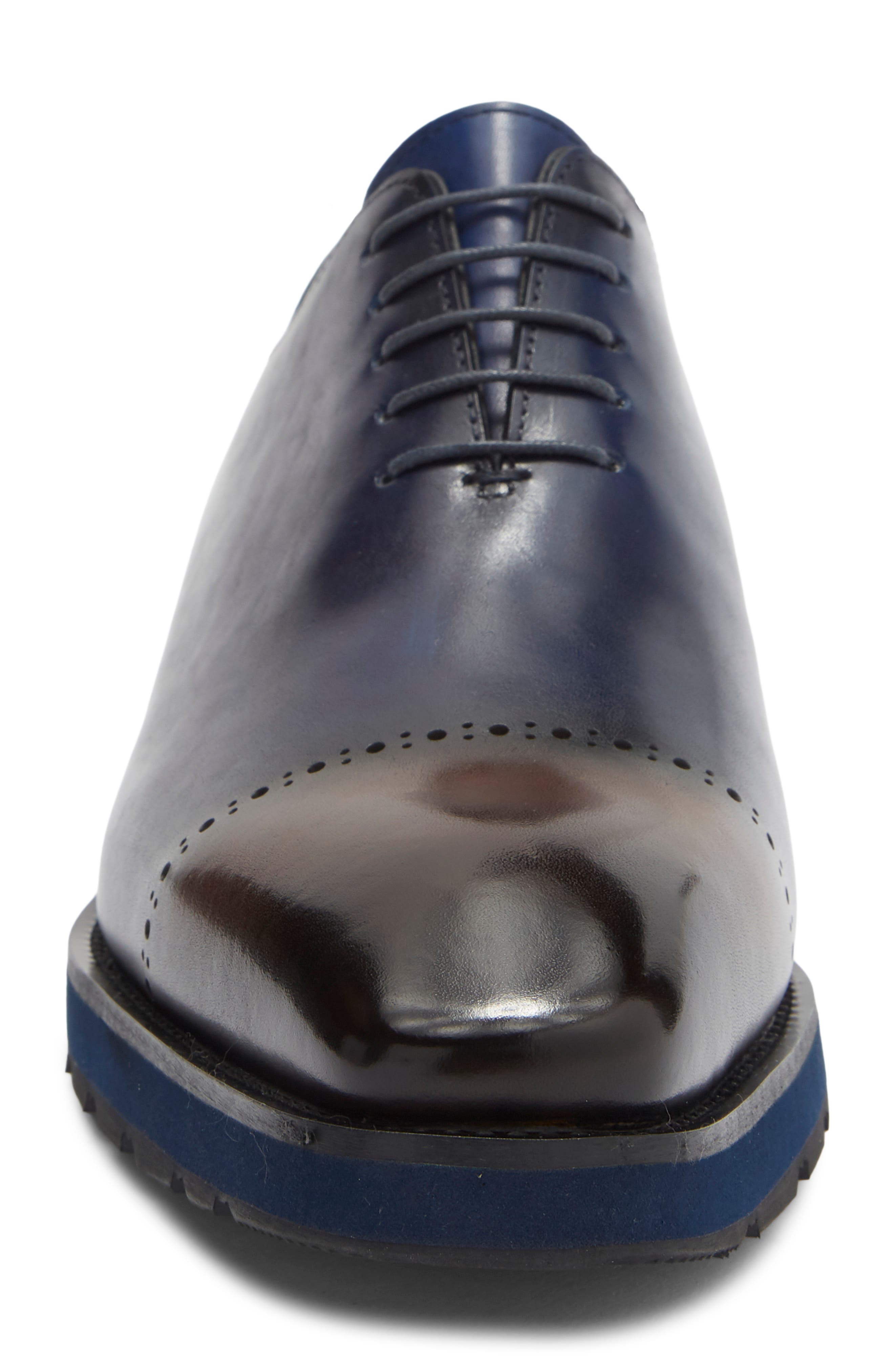 Diesel Wholecut Oxford, Alternate, color, BROWN/ NAVY