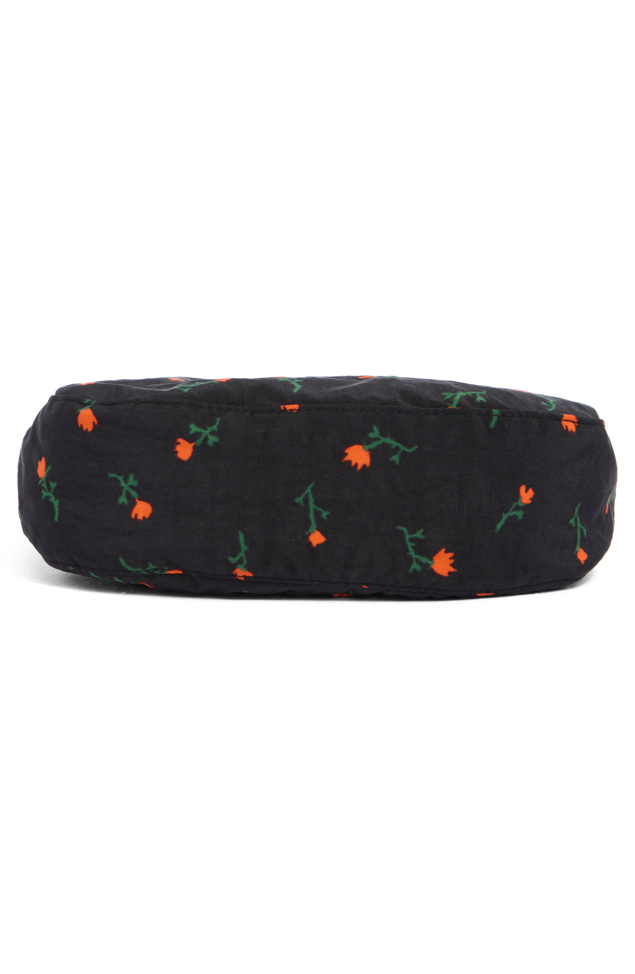 Small Nylon Crescent Bag, Alternate, color, PAINTED WILDFLOWER