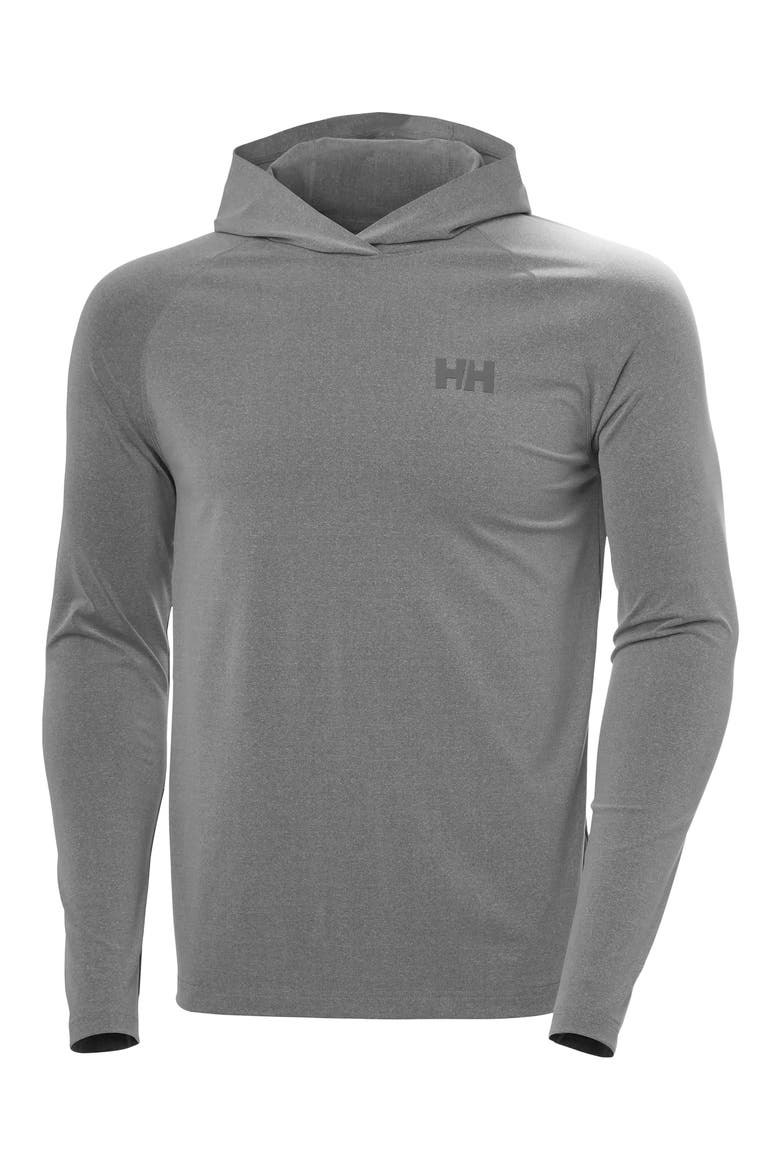 Tyri Pullover Hoodie, Alternate, color, EBONY MELANGE