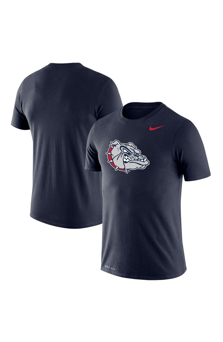 Nike Men's Nike Navy Gonzaga Bulldogs School Logo Legend Performance T-Shirt, Main, color, 