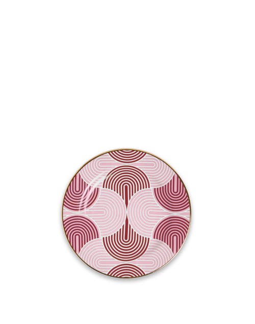La Doublej Dessert Plates Set Of 2 Slinky Red In Slinky Red