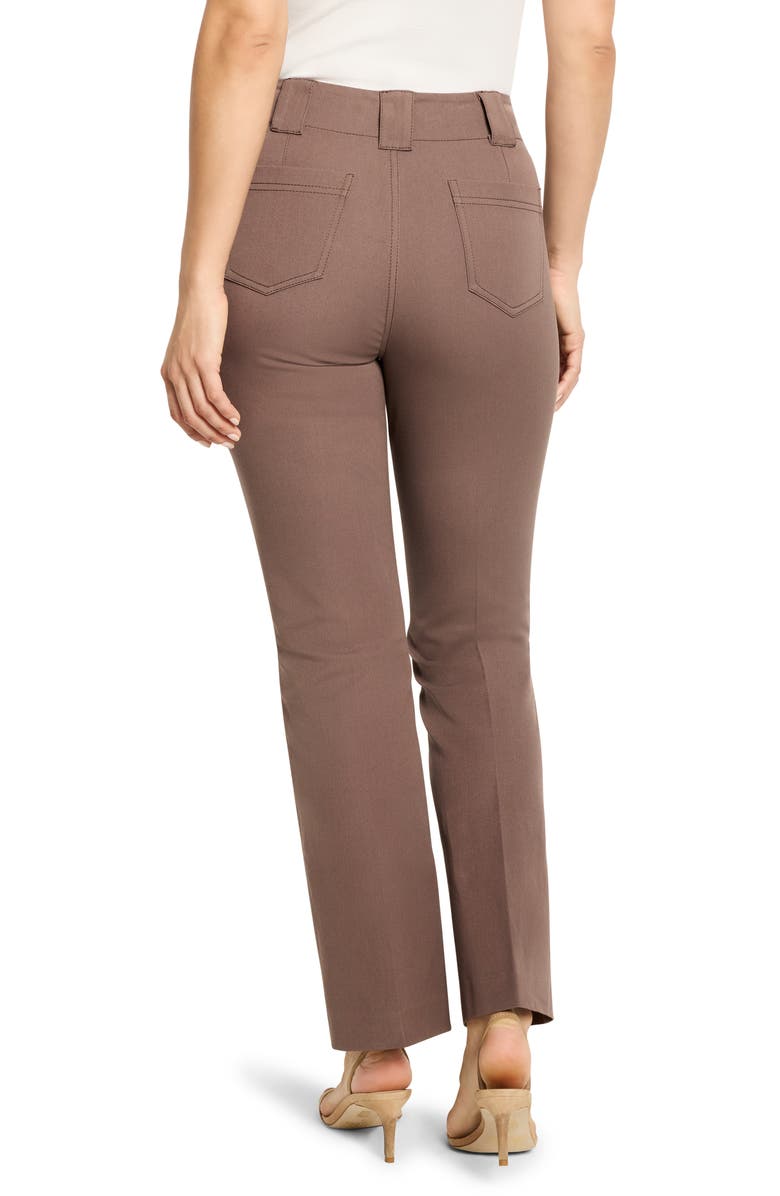 NIC+ZOE Stretch Bootcut Pants, Alternate, color, Cocoa