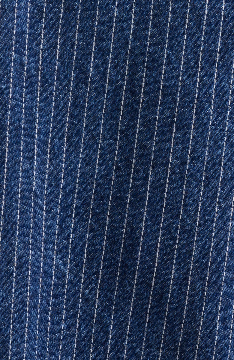 BDG Urban Outfitters Kayla Pinstripe Wide Leg Jeans, Alternate, color, 