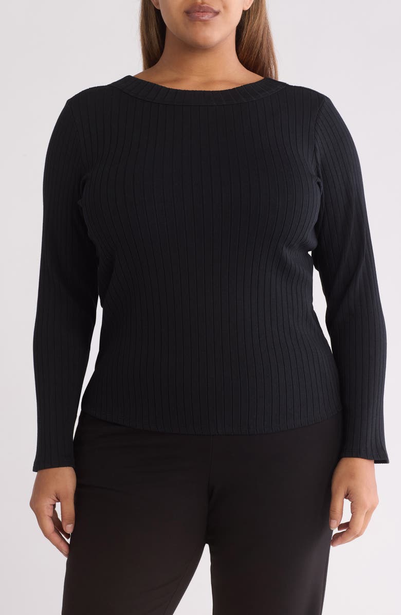 Universal Standard Rib Scoop Back Top, Main, color,