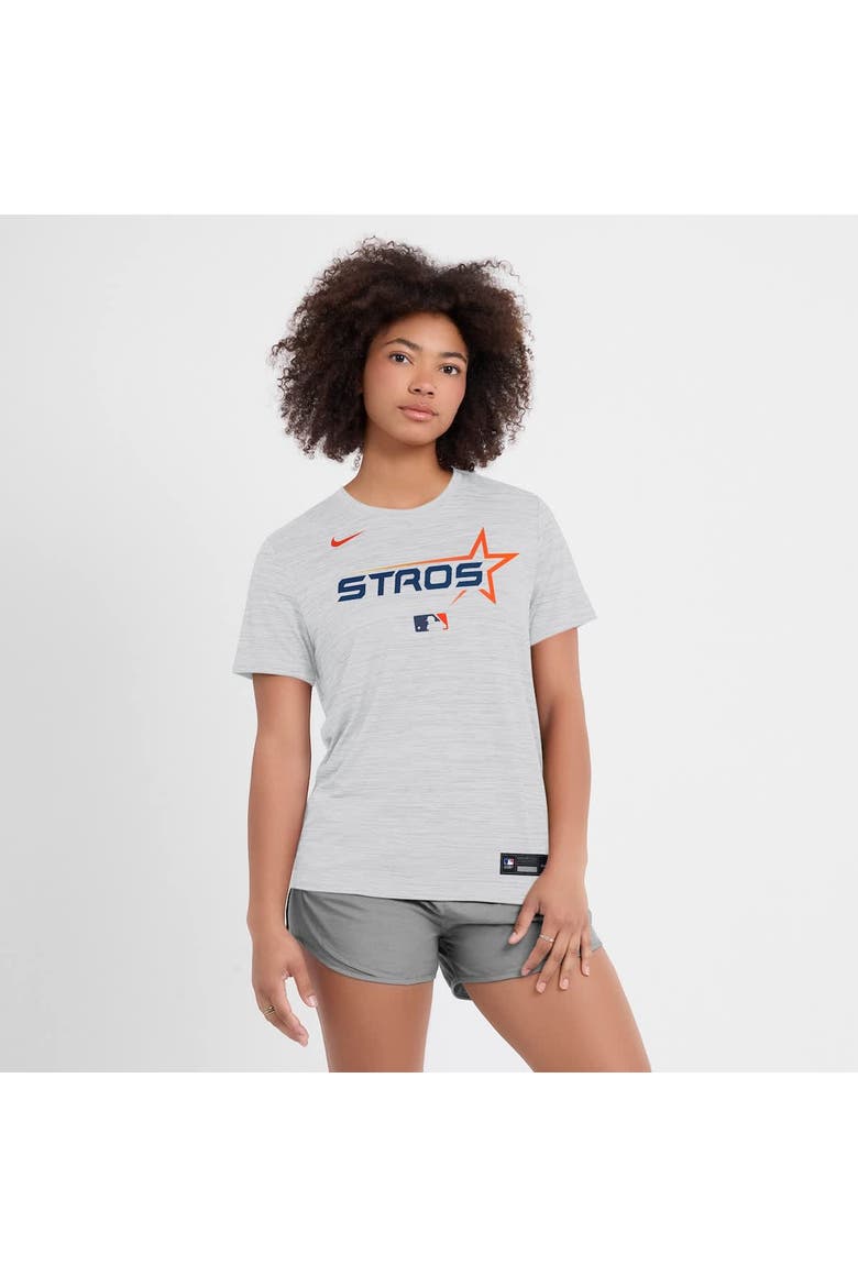 Women's Nike  White Houston Astros 2025 City Connect Authentic Collection Velocity Performance T-Shirt, Alternate, color, White