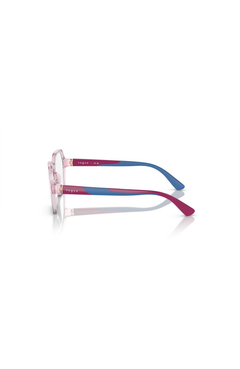 Vogue Eyewear 47mm Irregular optical glasses, Alternate, color, Violet