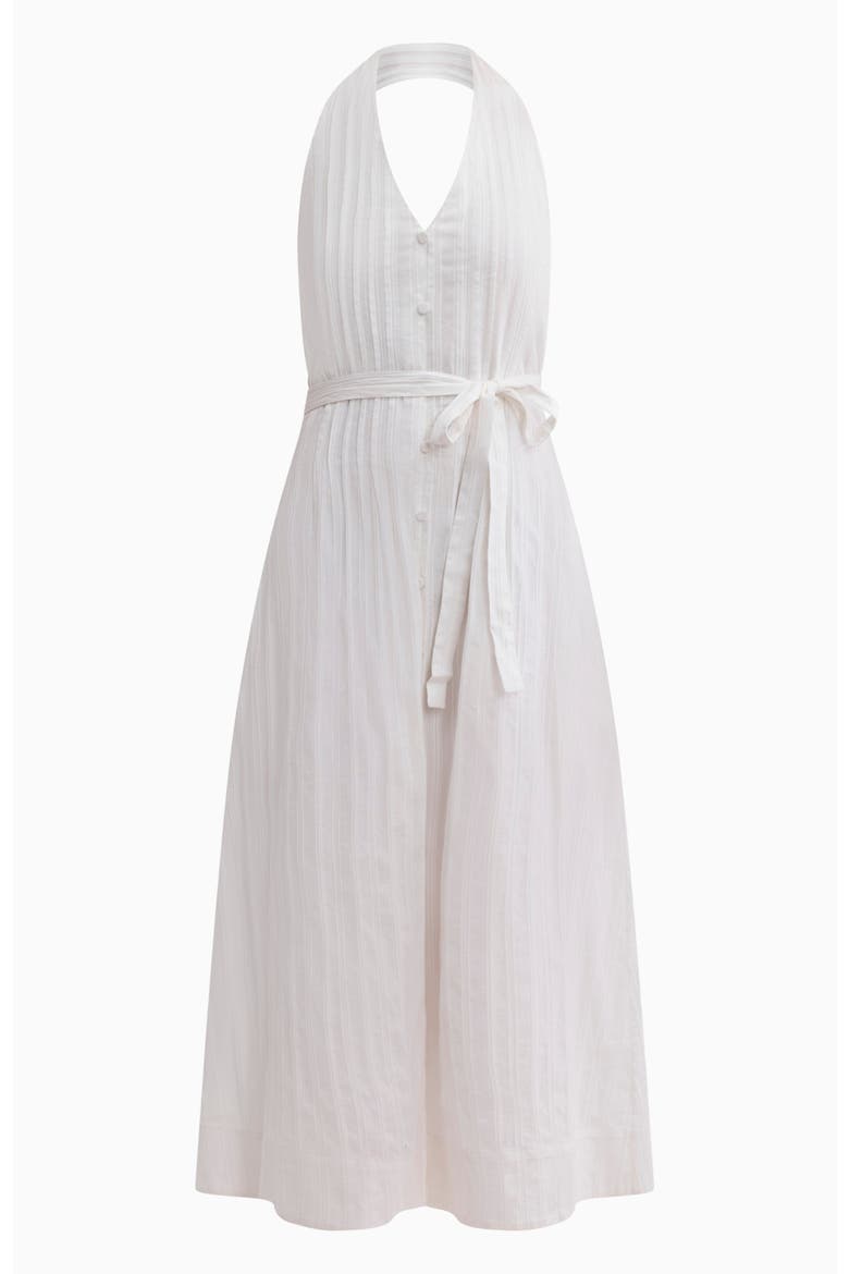Marianne Halter Dress, Alternate, color, Ivory