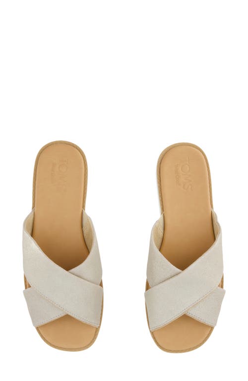 TOMS TOMS MAE CRISSCROSS SLIDE SANDAL