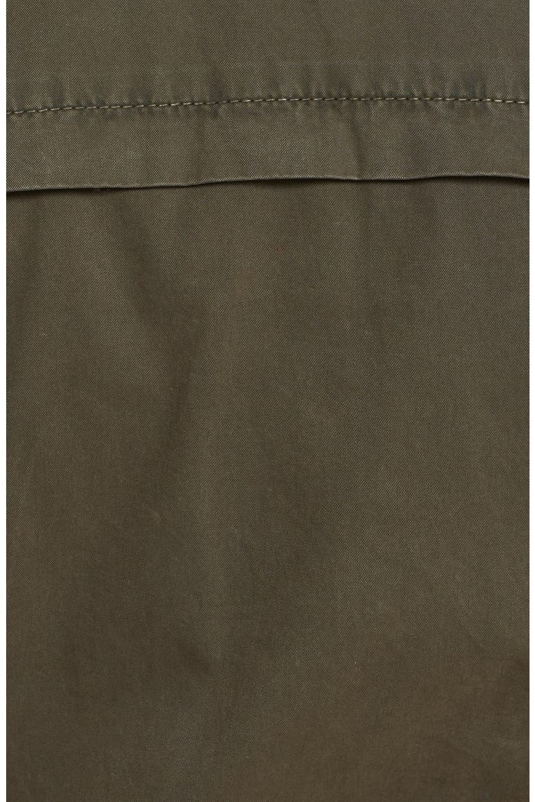 Front Zip Utility Jacket, Alternate, color, OLIVE TUSCAN