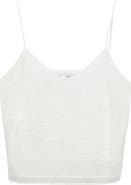 MANGO Lace Trim Camisole