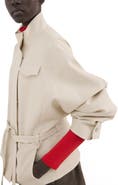 MANGO Belted Jacket
