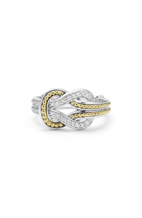 Newport Diamond Knot Ring