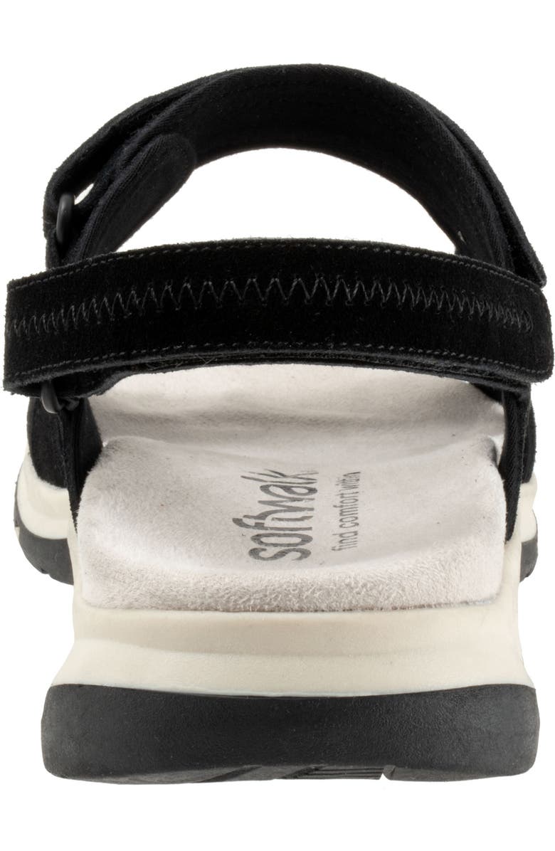 SoftWalk<sup>®</sup> Olani Slingback Sandal, Alternate, color, Black Suede