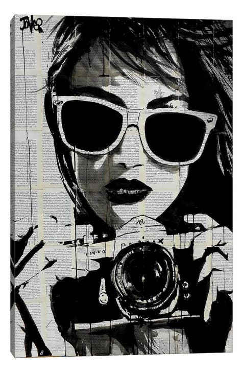 Shoot Canvas Art by Loui Jover, 26"x18"