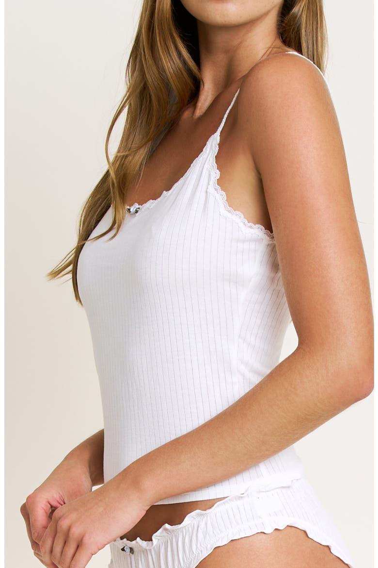 Dolly Camisole, Alternate, color, WHITE