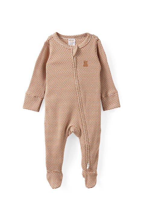 Littlie Organic Long Sleeve Zip All In One Romper