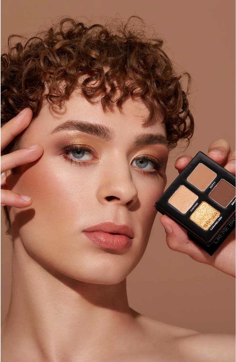 Sigma Beauty Eyeshadow Quad, Alternate, color, Crème Brûlée - Golden Neutrals