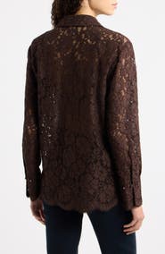 FRAME The Lace Standard Button-Up Shirt