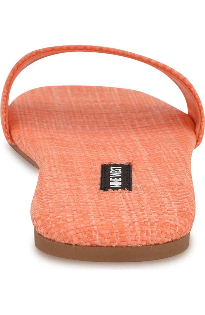 Nine West Lolipop Slide Sandal, Alternate, color, Orange