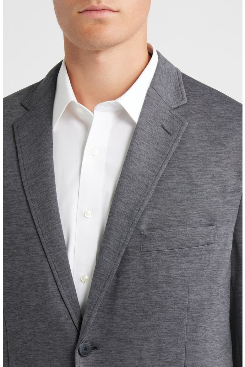 XC4® Cool Degree™ Heathered Grey Sport Coat, Alternate, color, CHARCOAL