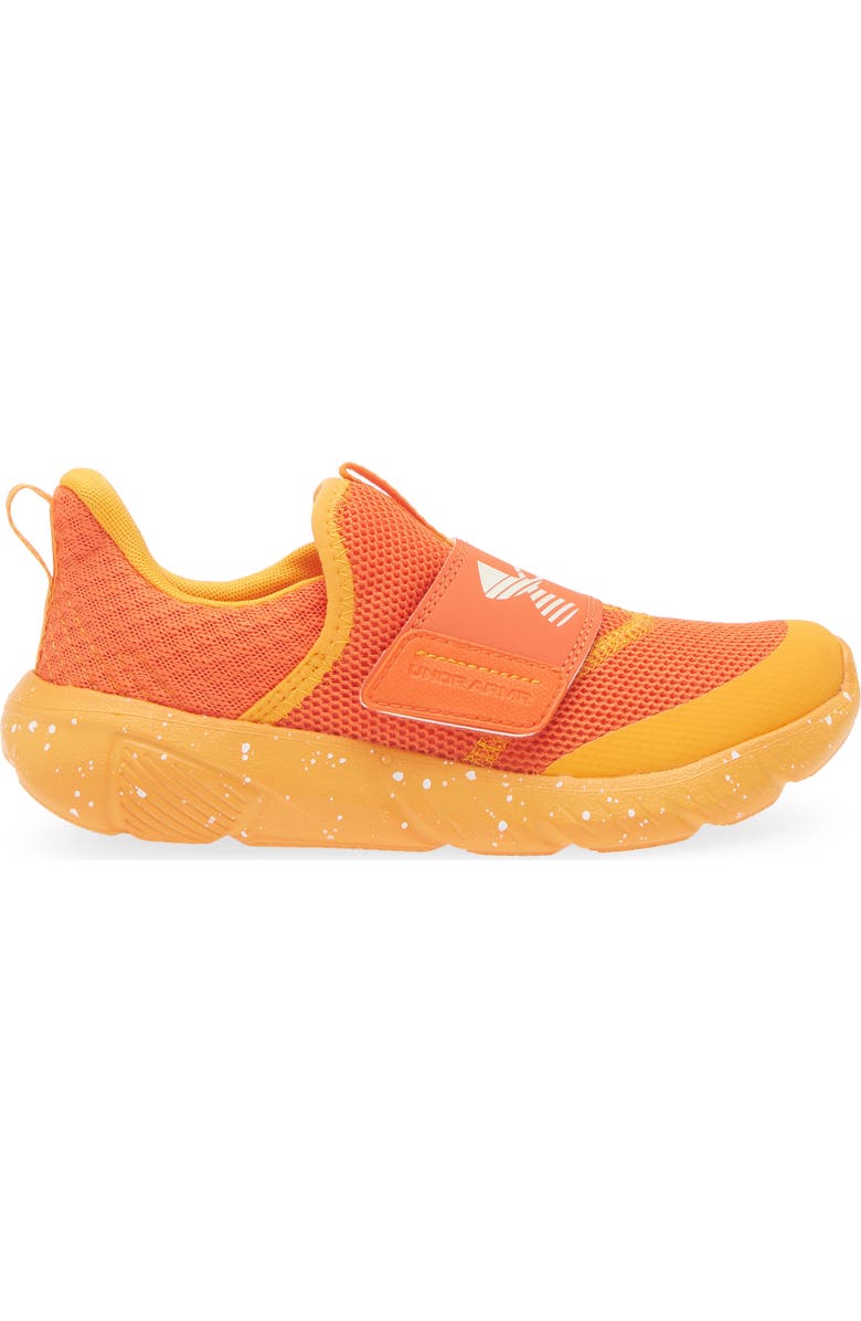 Under Armour Kids' Flash Grade School Running Sneaker, Alternate, color, Orange Base